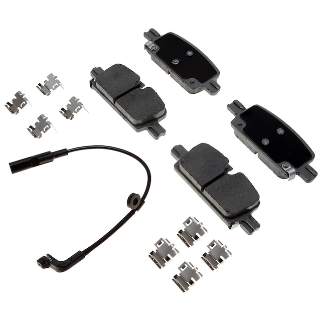 ACDelco Silver Rear Disc Brake Pad Kit