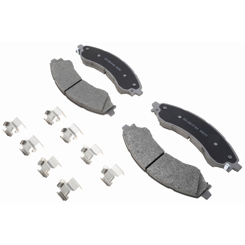 ACDelco Silver Semi-Metallic Front Disc Brake Pad Kit