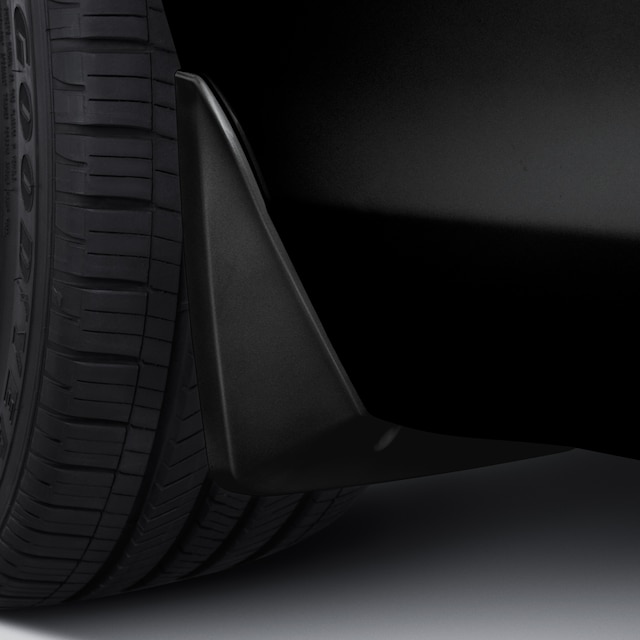 Rear Splash Guards in Black Raven