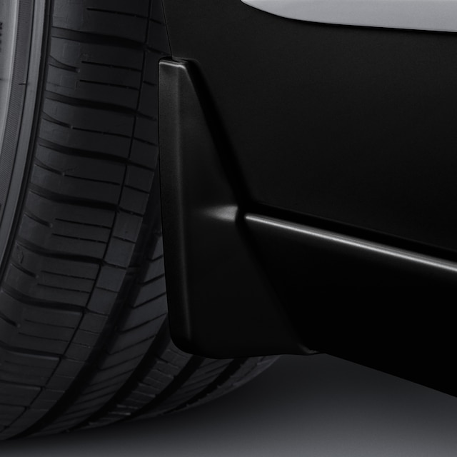 Front Splash Guards in Stellar Black Metallic