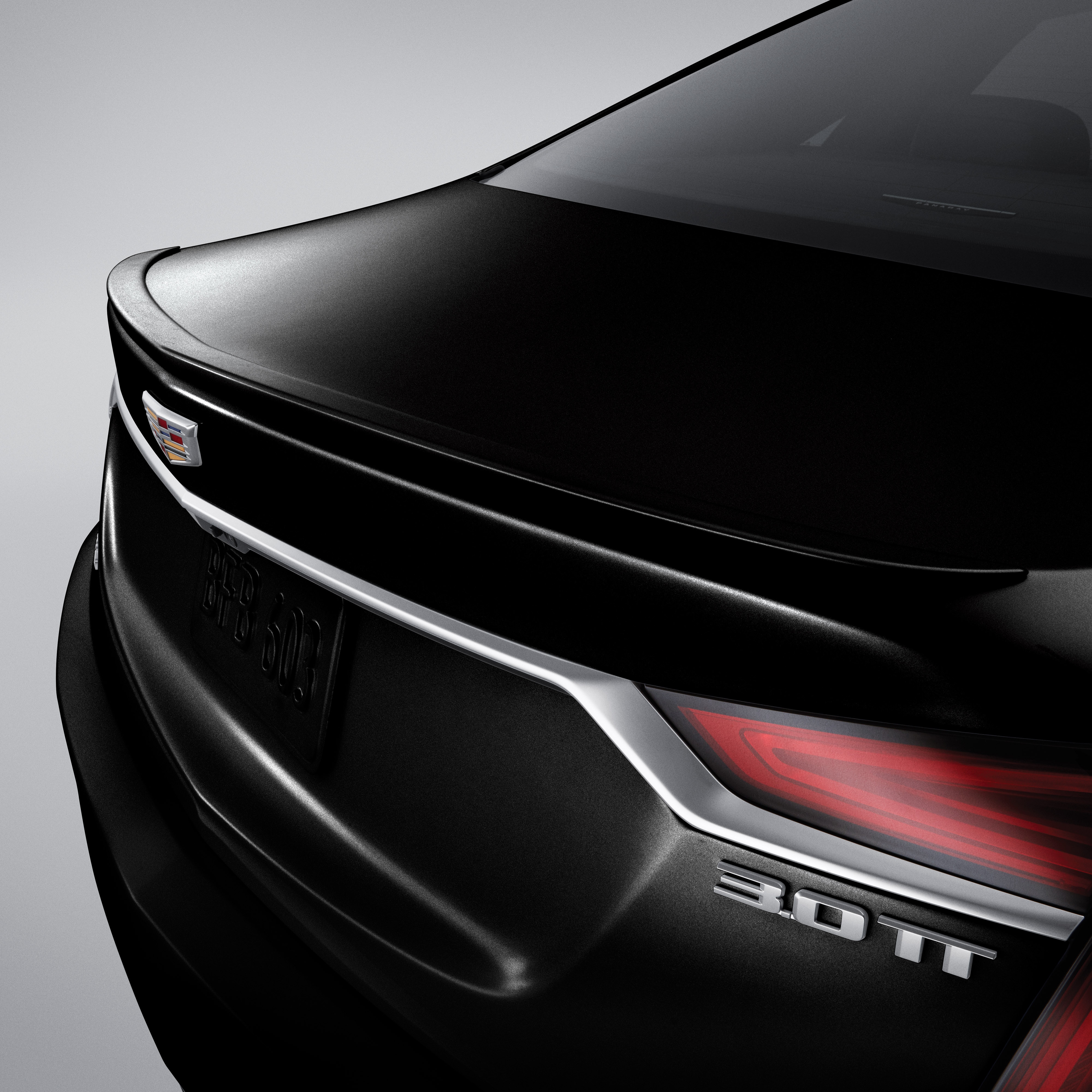 Flush-Mounted Spoiler Kit in Stellar Black Metallic
