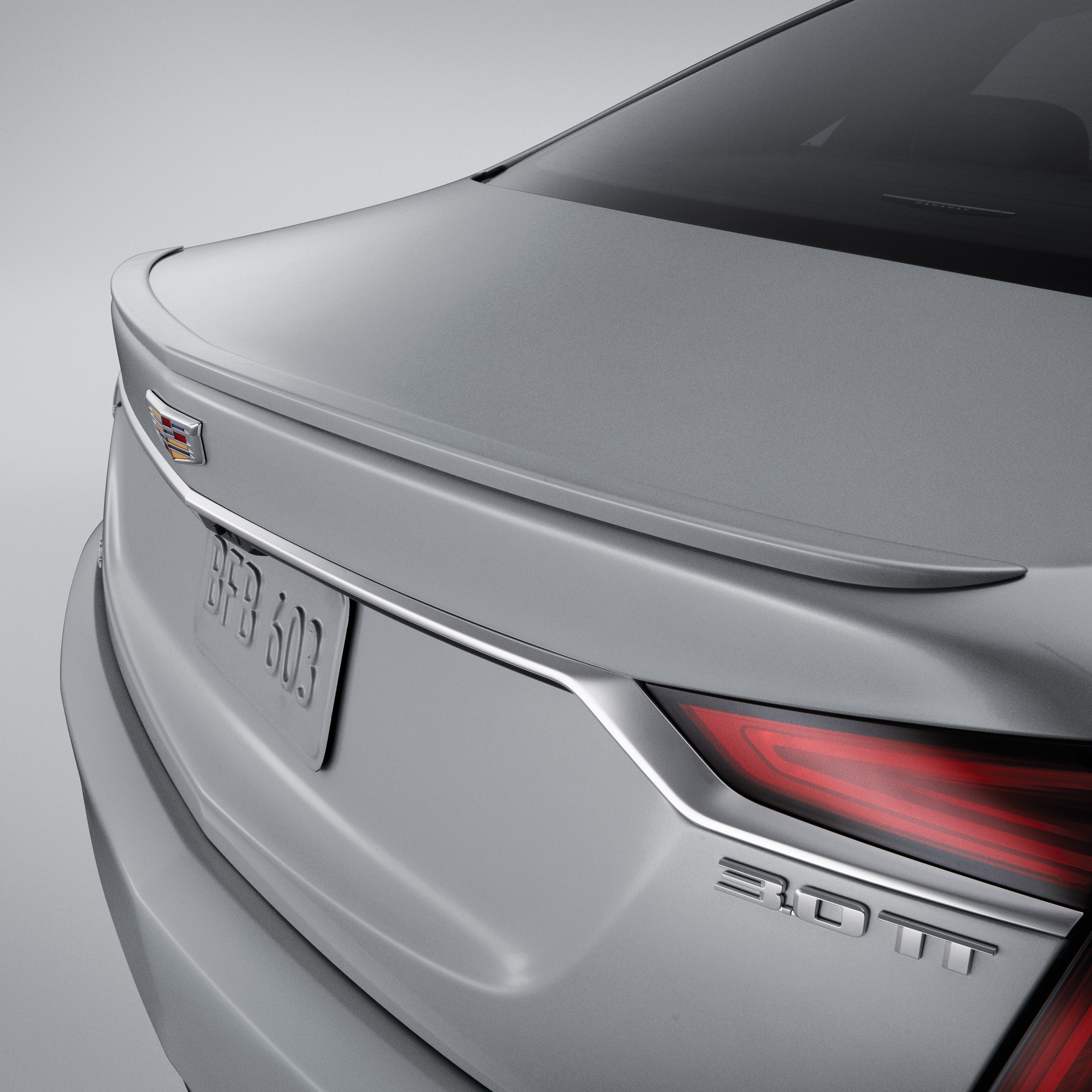 Flush-Mounted Spoiler Kit in Radiant Silver Metallic