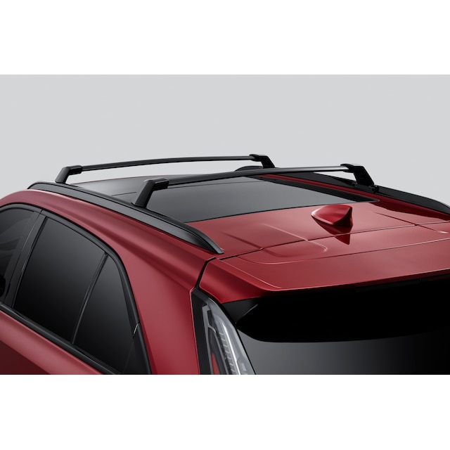 Roof Rack Cross Rail Package in Black