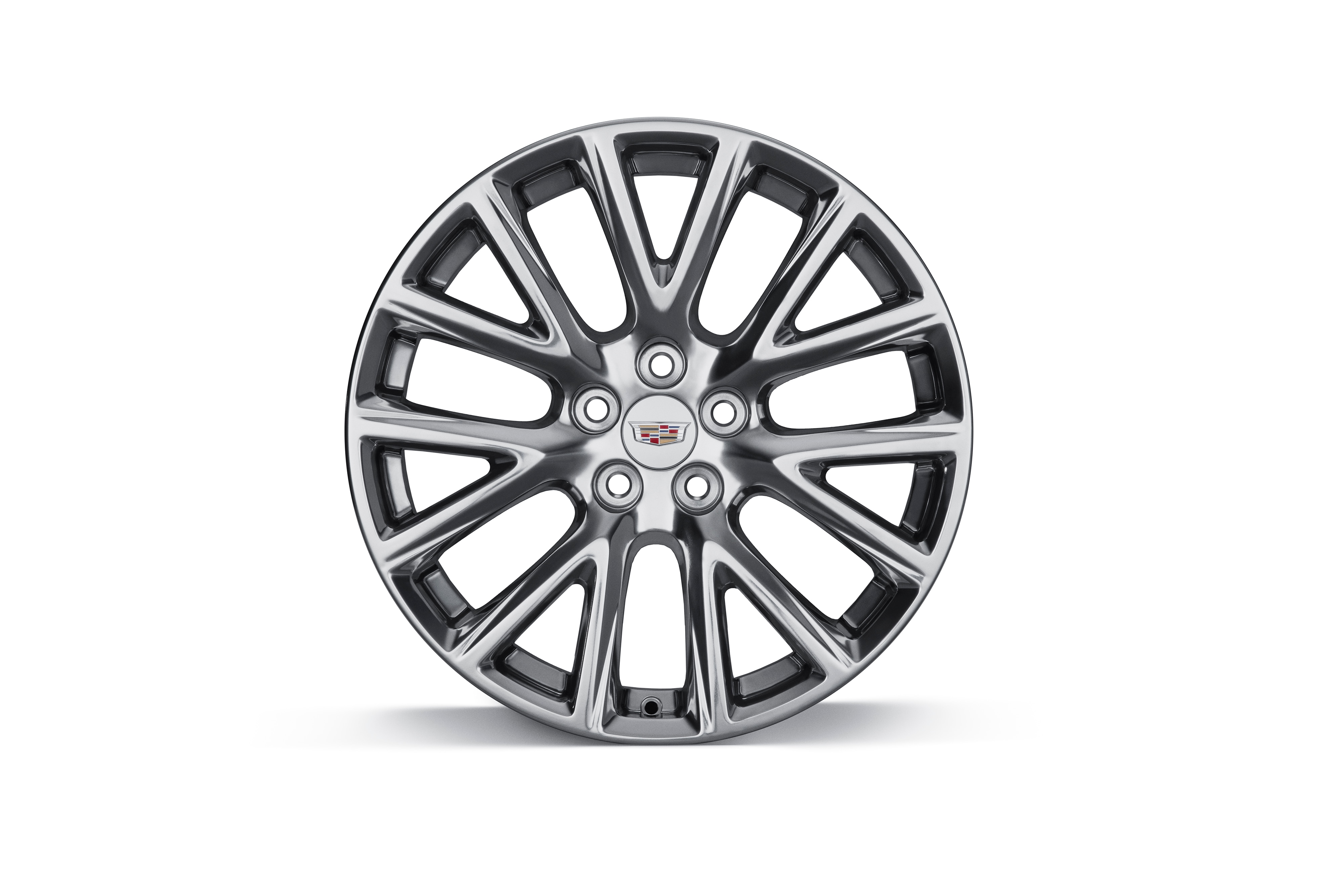 20x8.5-Inch Aluminum 7-Split-Spoke Wheel in Polished Finish