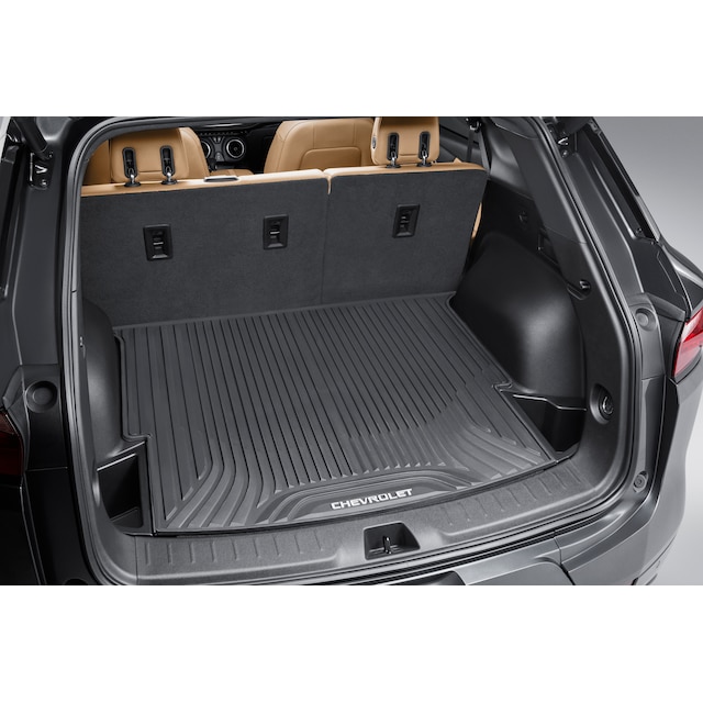Premium All-Weather Cargo Area Mat in Jet Black with Chevrolet Script