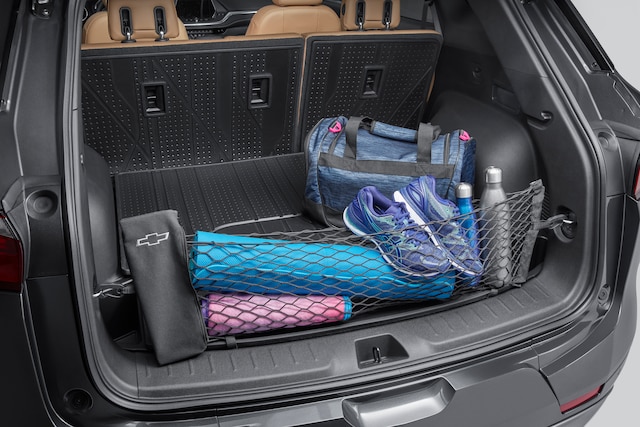 Integrated Cargo Area Liner in Jet Black with Chevrolet Script ...