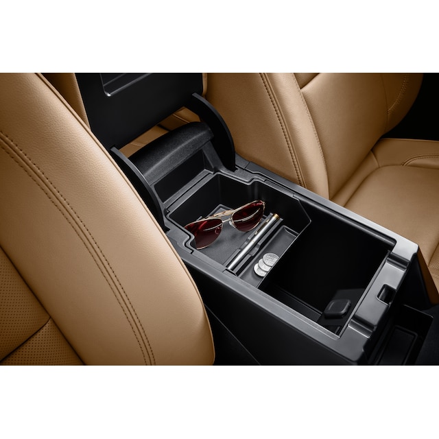 Console Organizer Tray in Black
