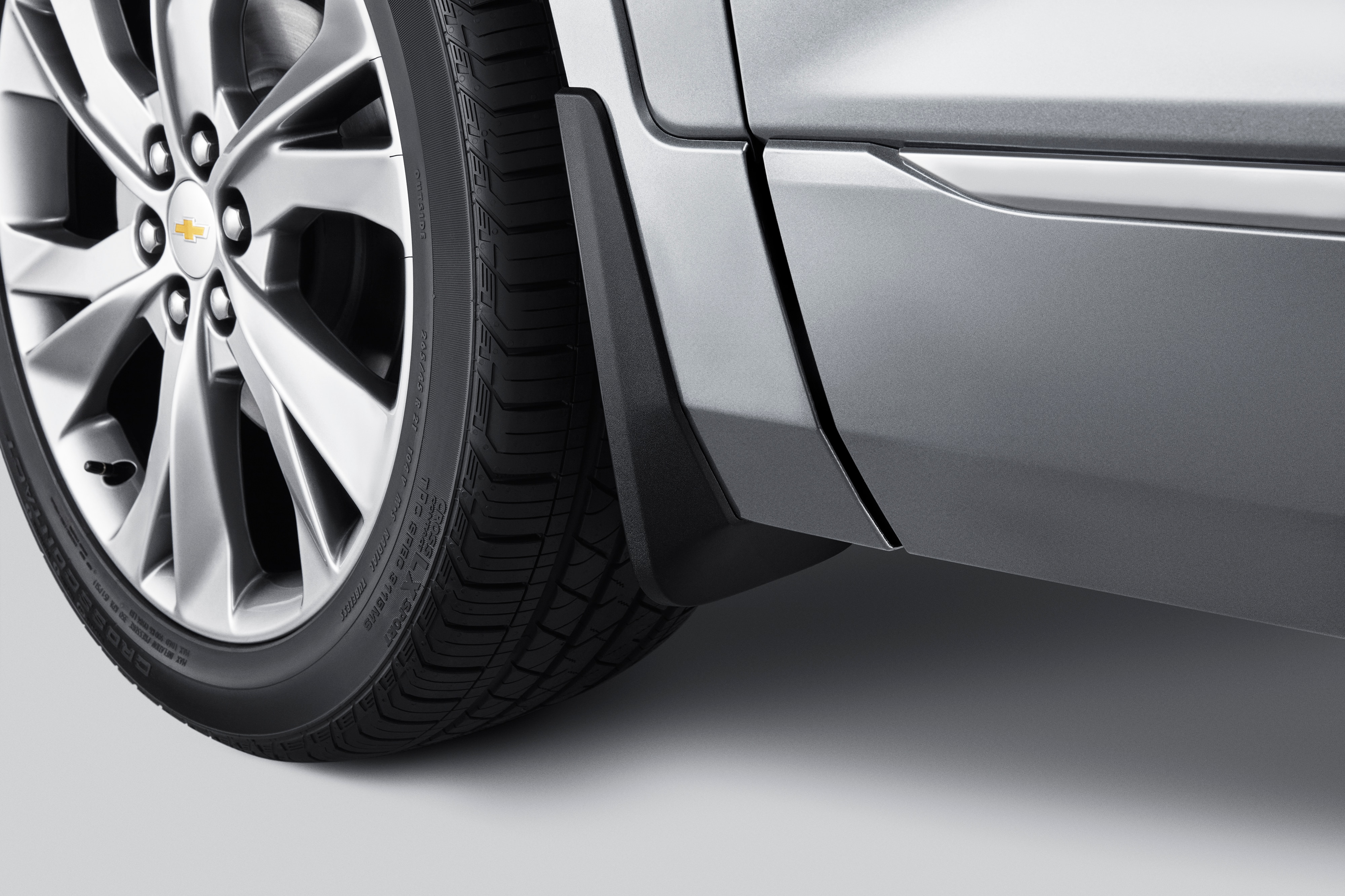 Front Splash Guards in Black