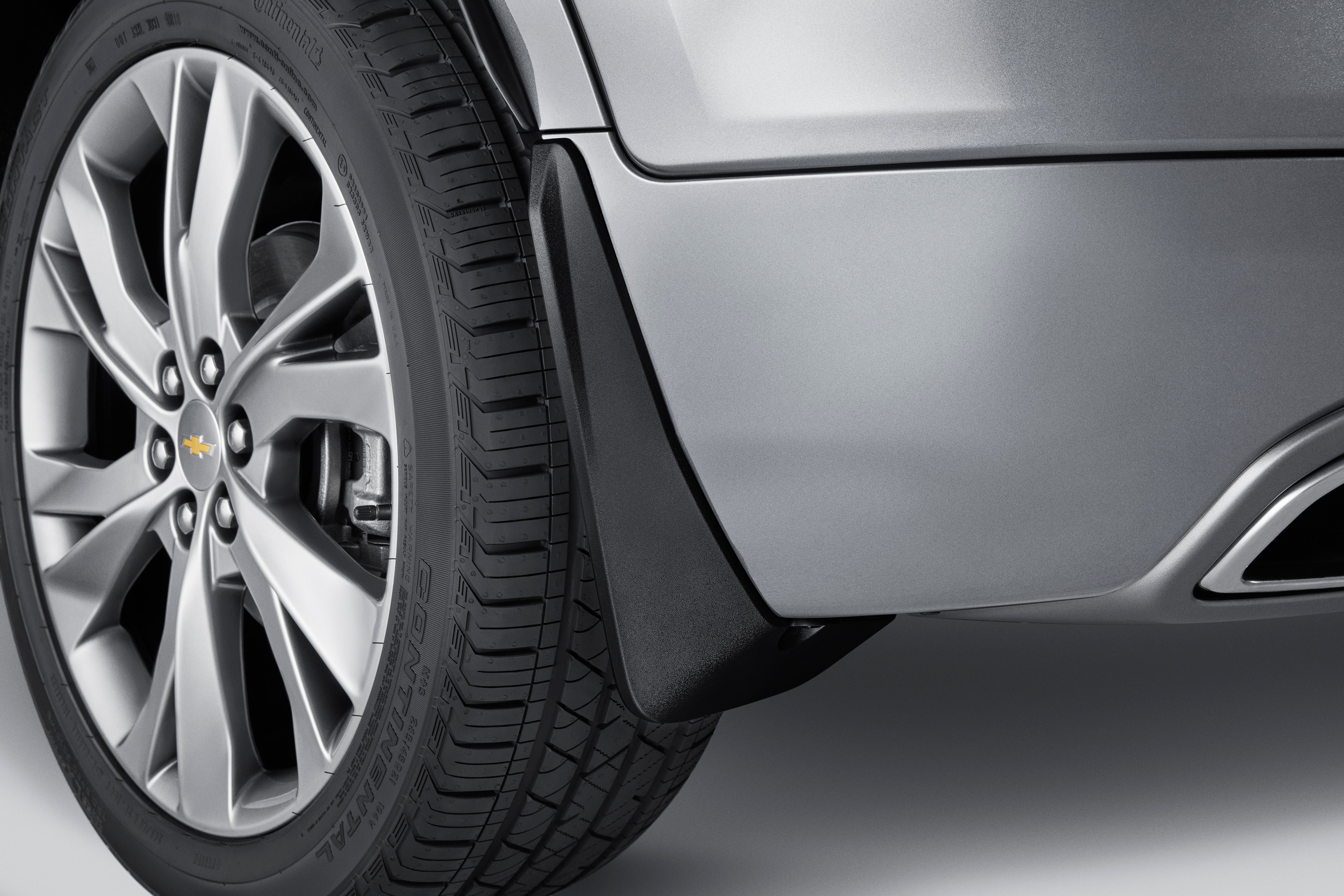 Rear Splash Guards in Black