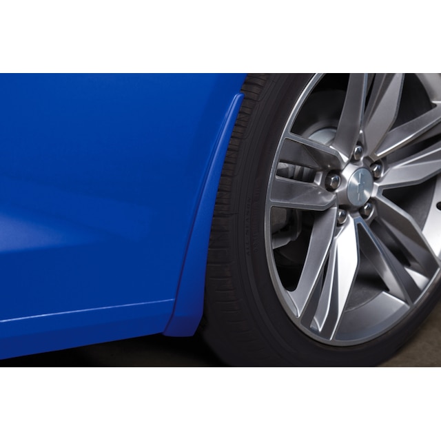 Front Splash Guards in Riverside Blue Metallic