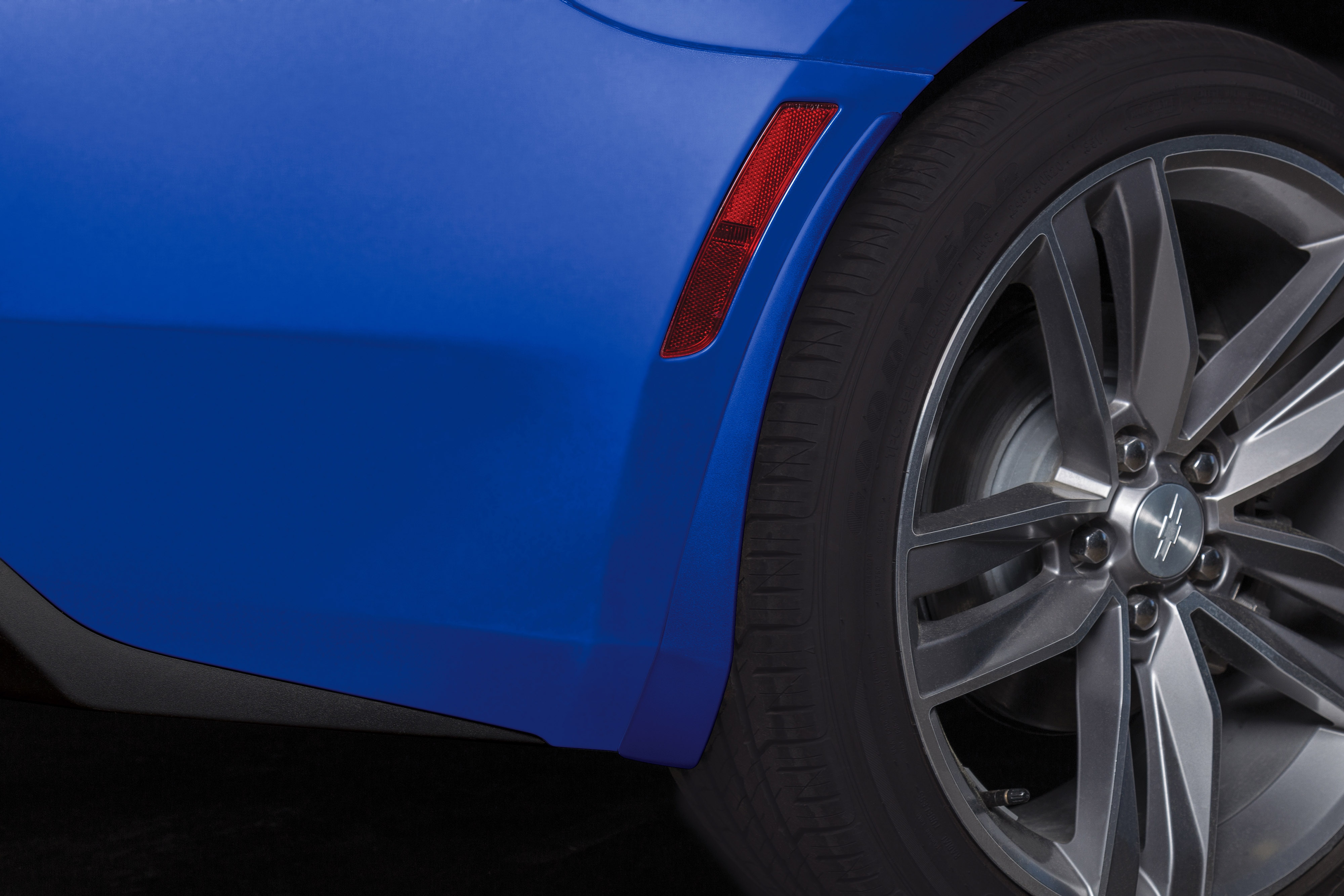 Rear Splash Guards in Riverside Blue Metallic