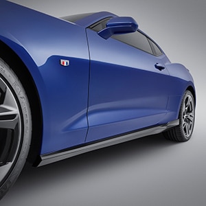Rocker Panel Molding Set in Satin Black