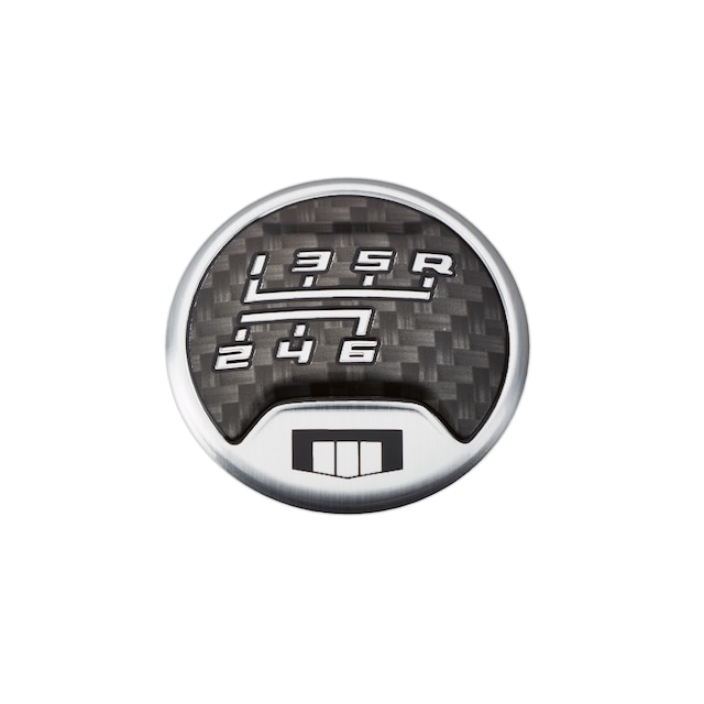 Manual Transmission 6.2L Shift Knob Insert with Camaro Logo