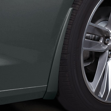 Front Splash Guards in Silver Ice Metallic