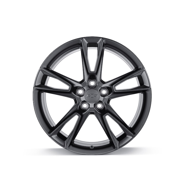 20 x 8.5-Inch 5-Split-Spoke Wheel Package in Black