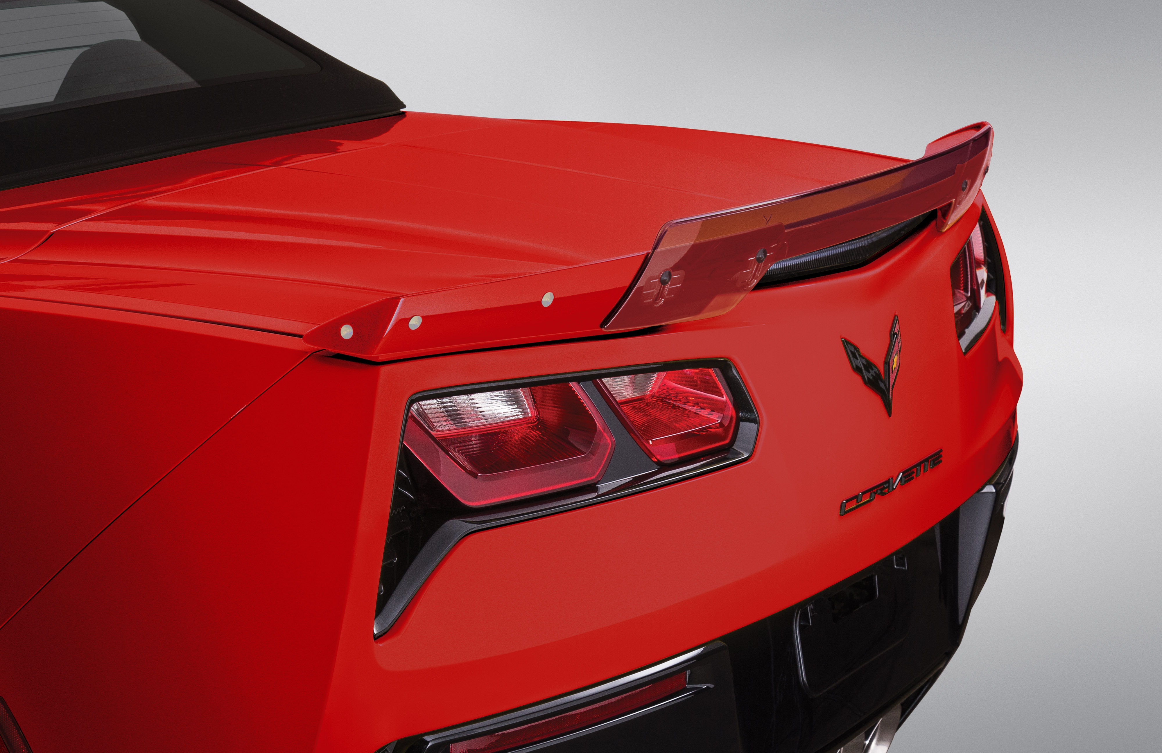 Z06-Style Spoiler Kit in Torch Red