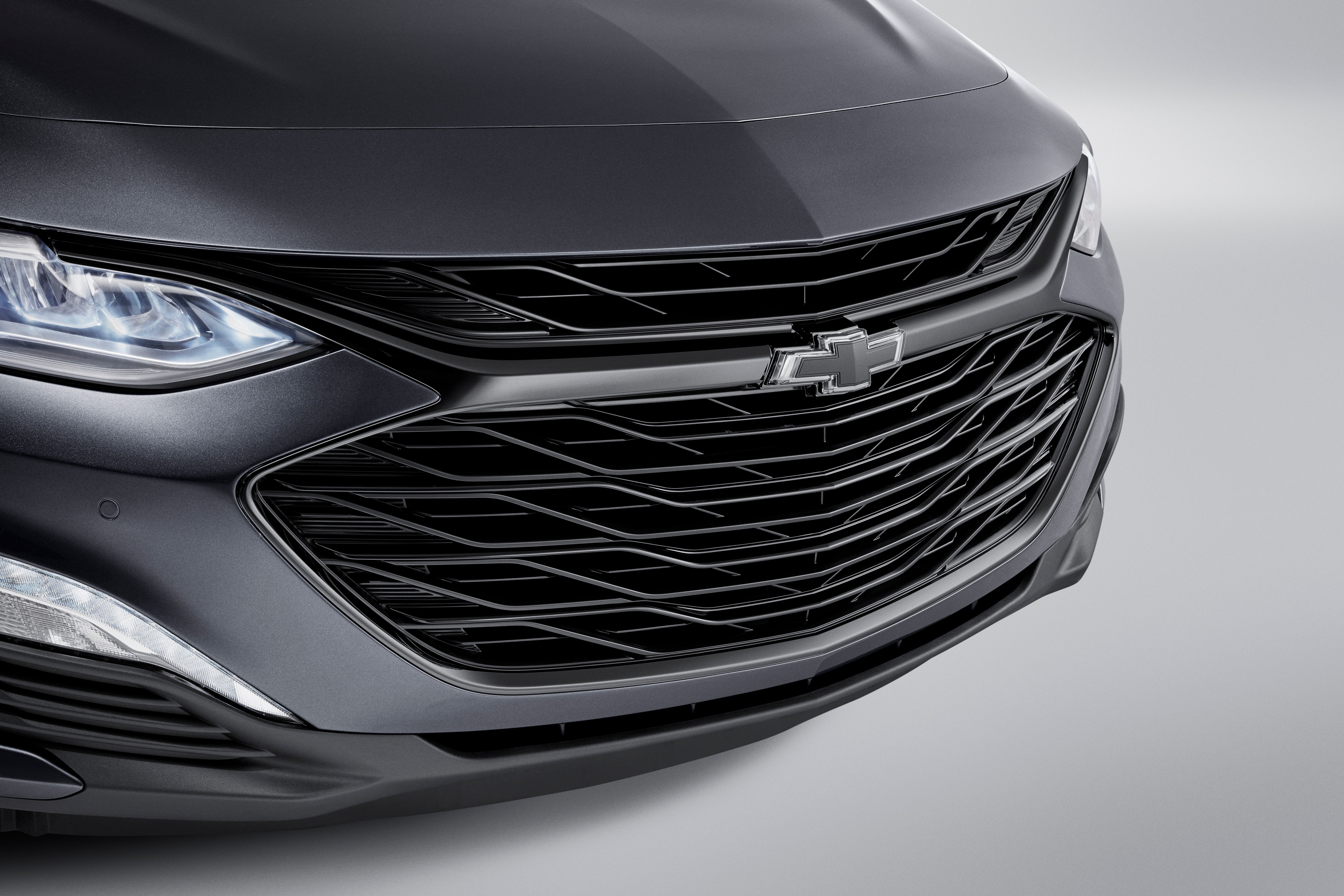 Grille in Black Mesh with Black Chrome Surround