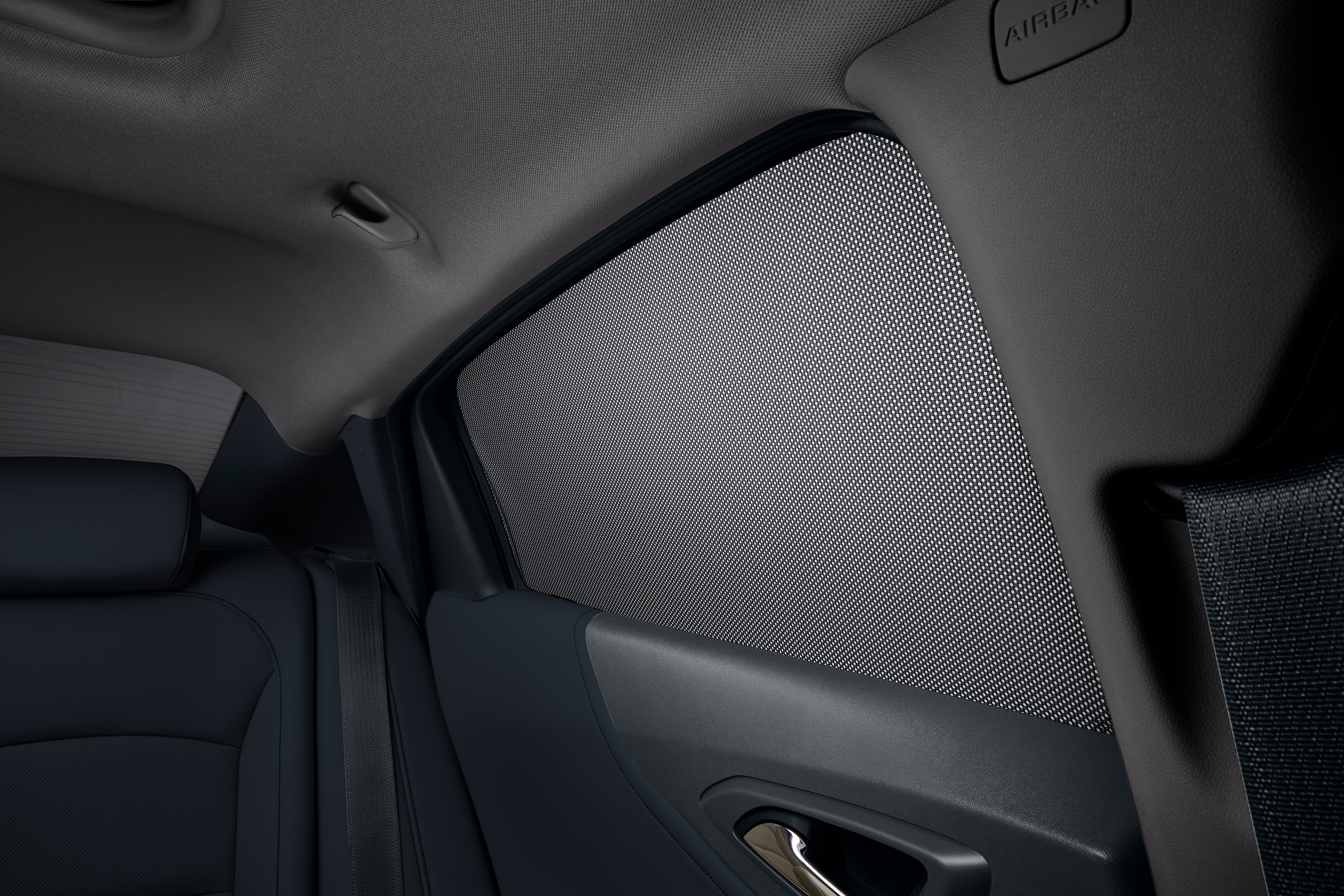 Rear Window Sunshade Package in Black
