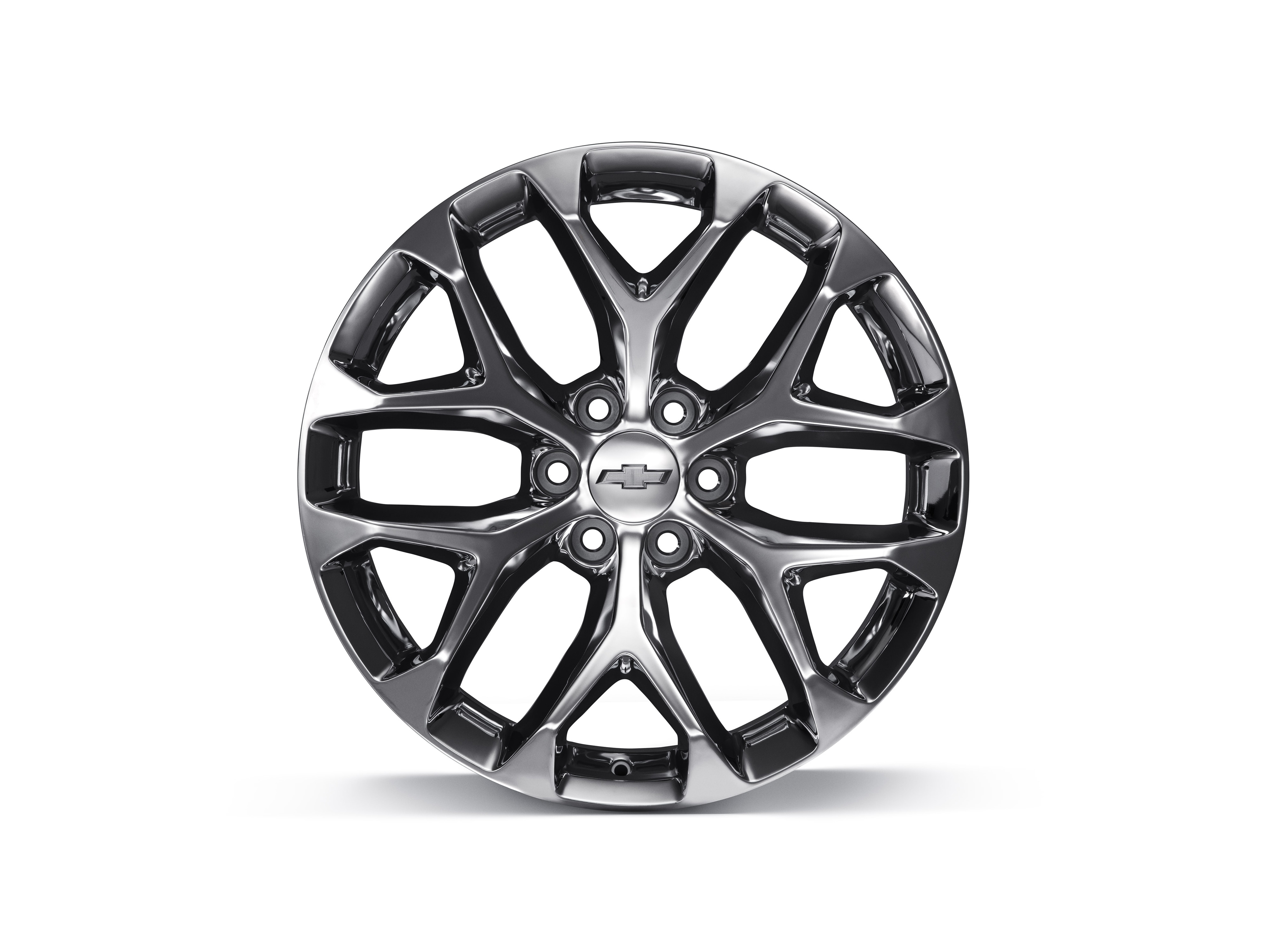22x9-Inch Aluminum 6-Split-Spoke Wheel in Chrome