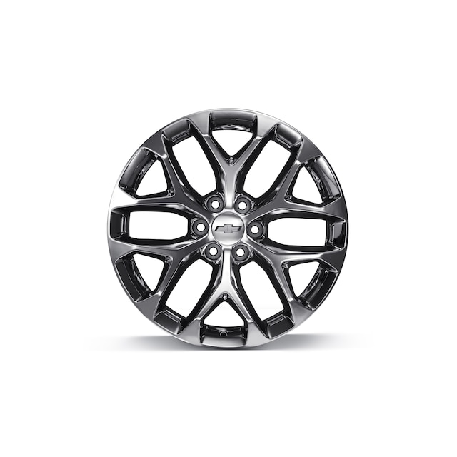22x9-Inch Aluminum 6-Split-Spoke Wheel in Chrome