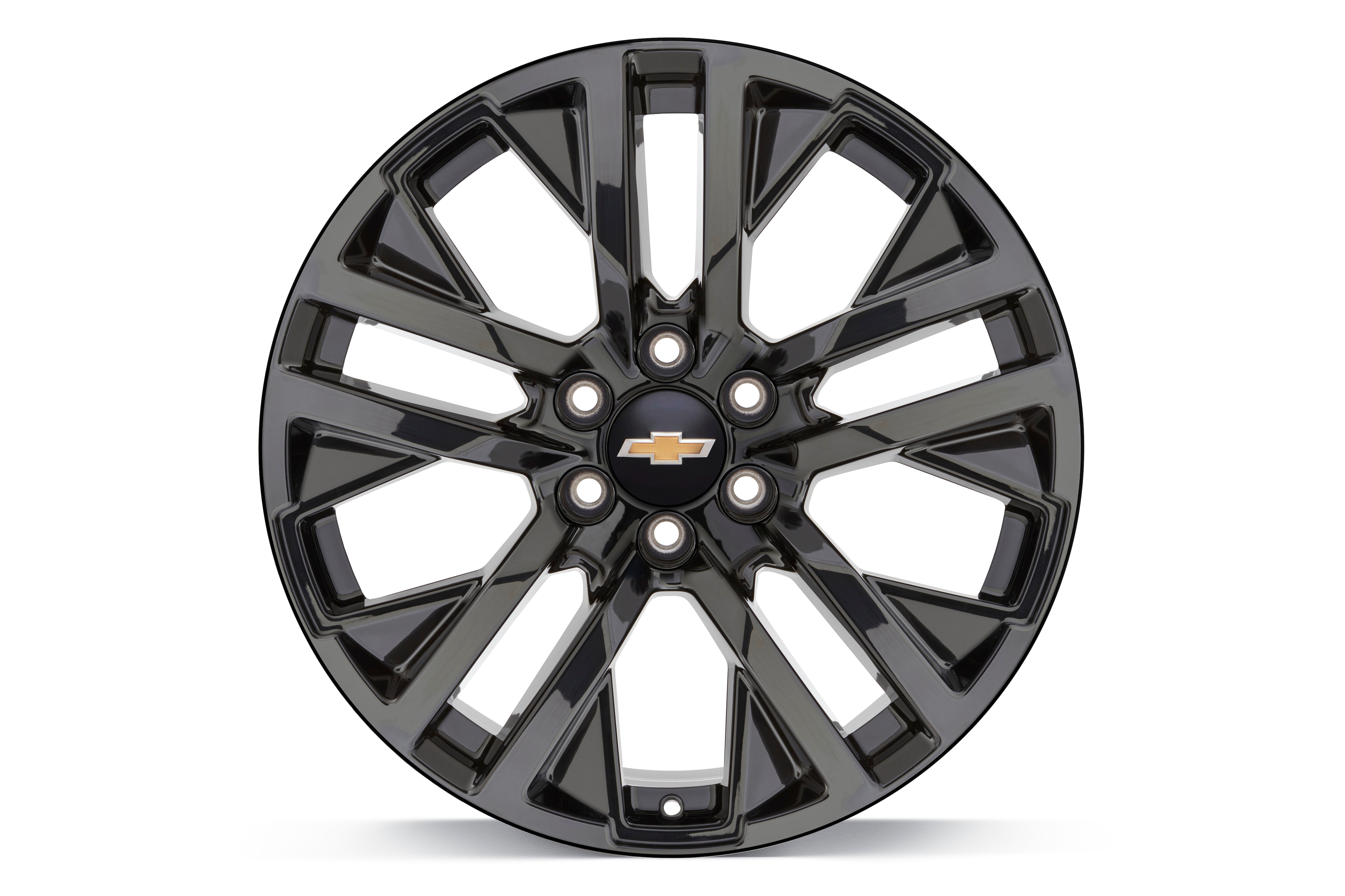 22 x 9-inch 5-Split-Spoke Wheel Package in Gloss Black