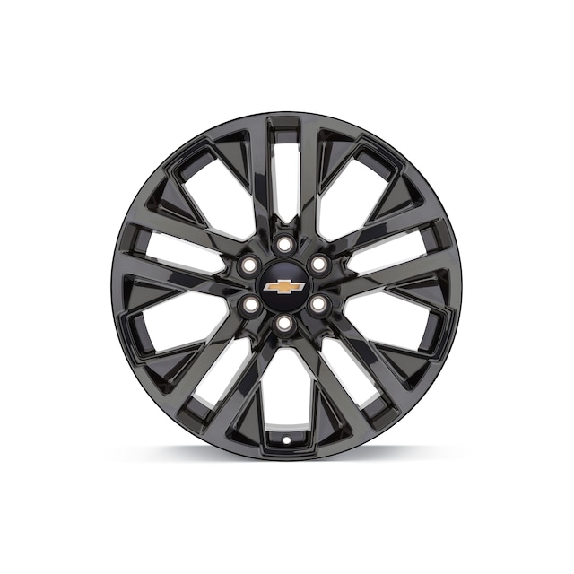 22 x 9-inch 5-Split-Spoke Wheel Package in Gloss Black