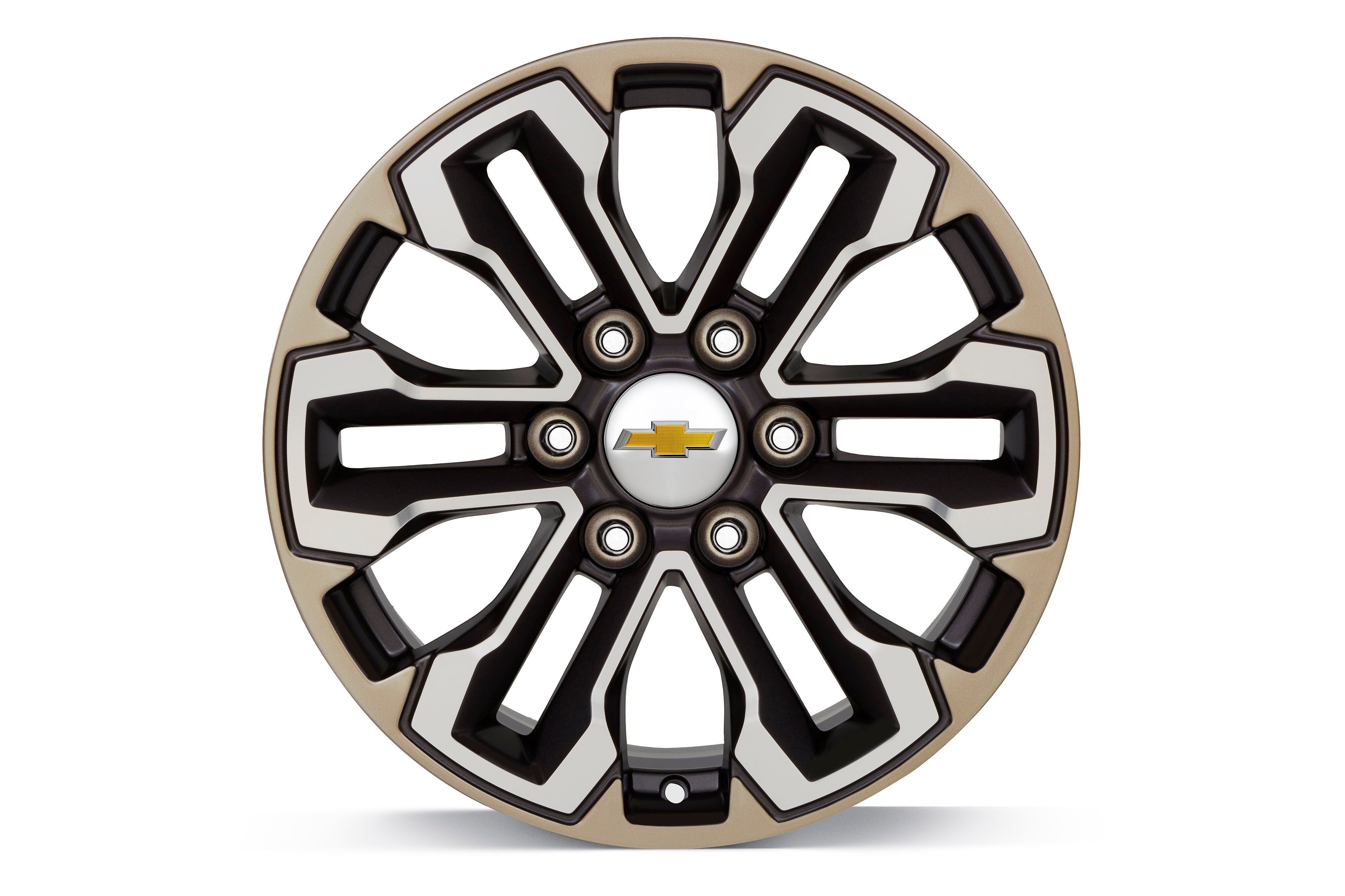 Chevrolet 18x8.5-Inch Aluminum Multi-Spoke Wheel in Satin