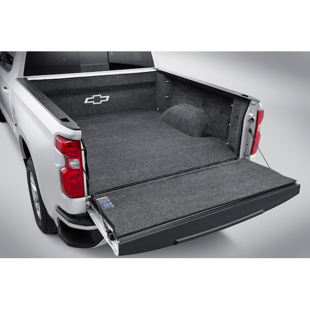 Carpeted Bed Liner with Bowtie Logo (for Short Bed Models)