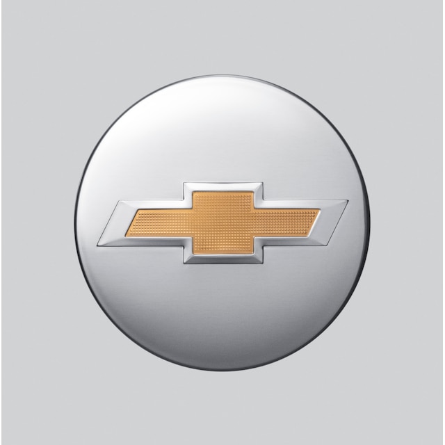 Center Cap in Bright Aluminum with Bowtie Logo