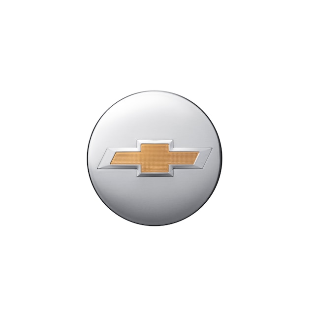 Center Cap in Bright Aluminum with Bowtie Logo