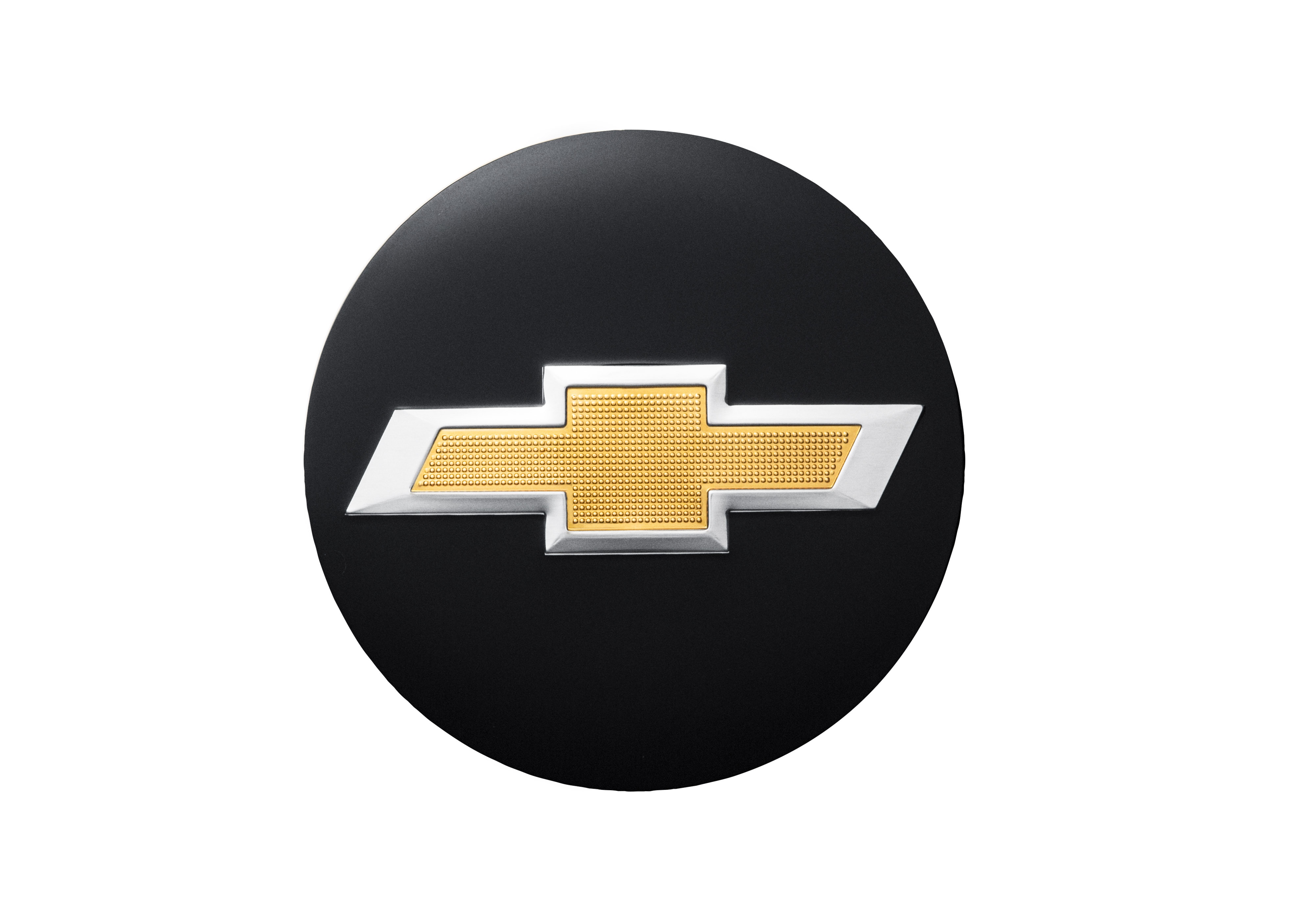 Center Cap in Black with Bowtie Logo