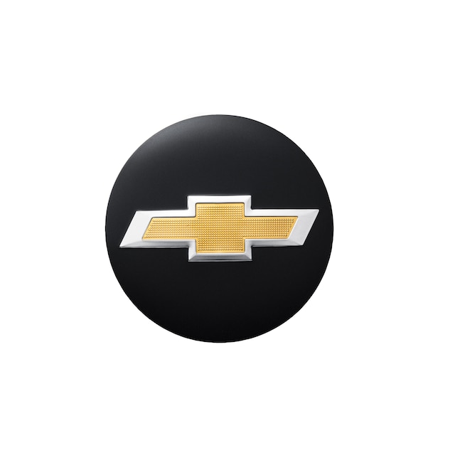 Center Cap in Black with Bowtie Logo