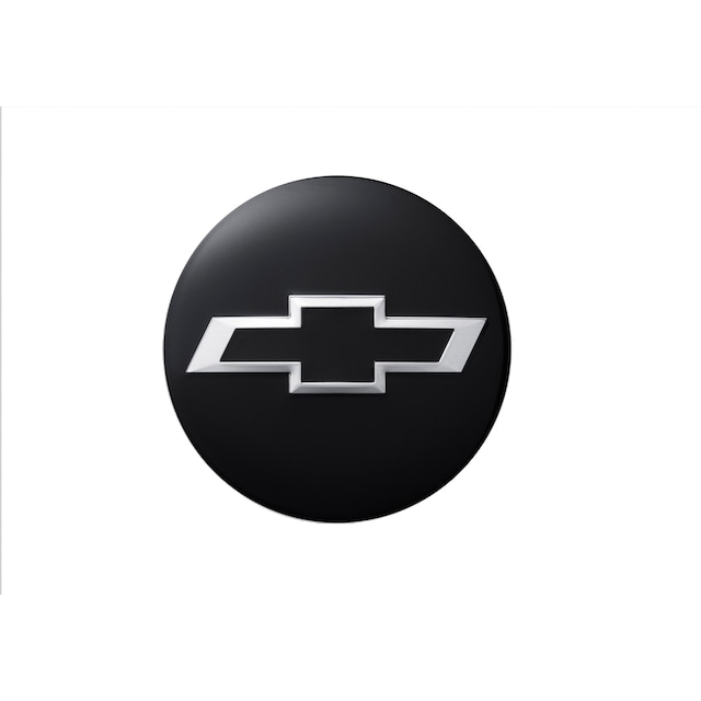 Center Cap in Black with Black Bowtie Logo