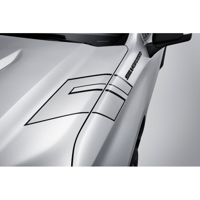 Fender Hash Mark Decal Package in Silver with Black Outline