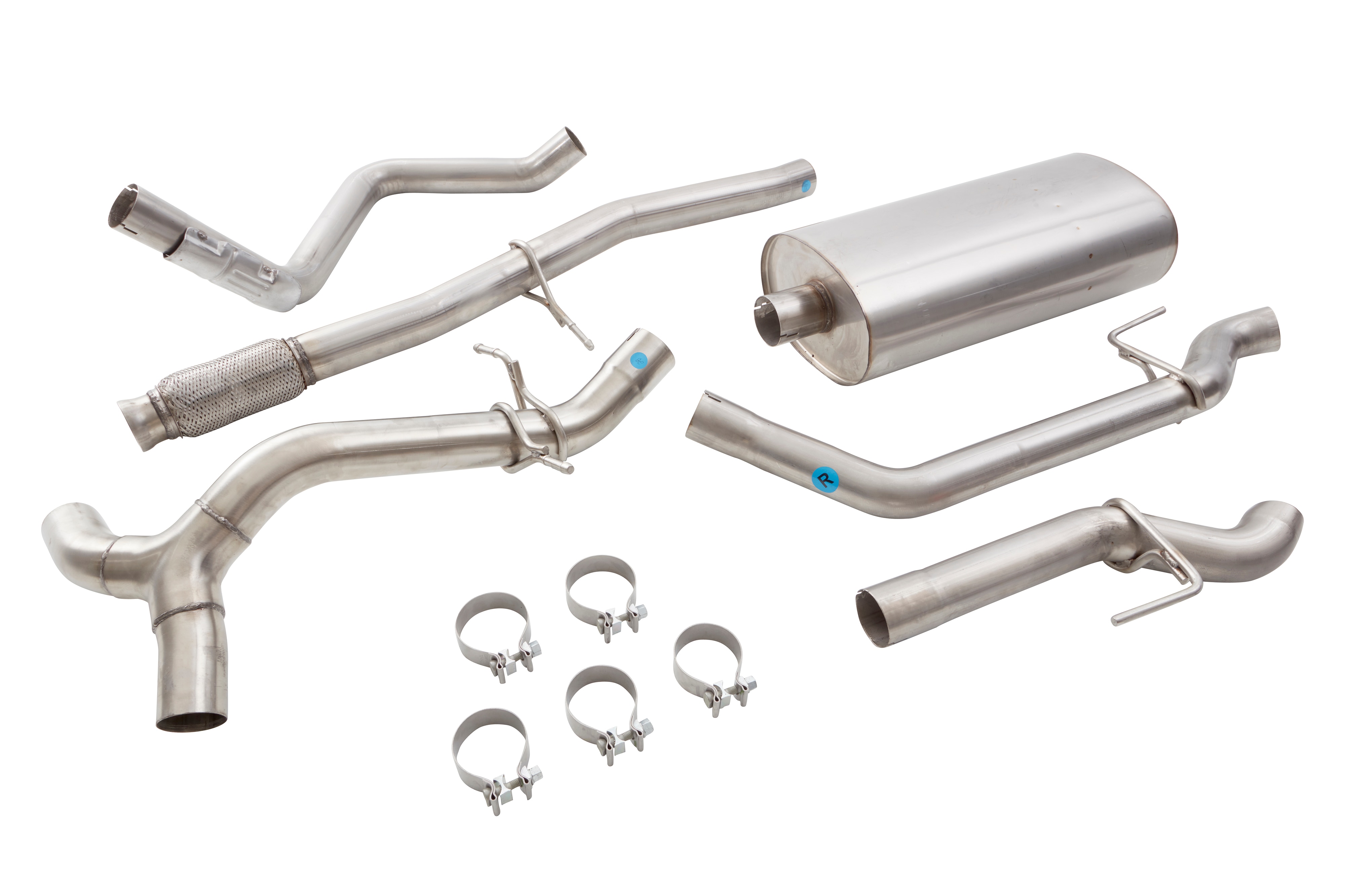 6.2L Short Wheelbase Cat-Back Dual Exit Exhaust Upgrade System