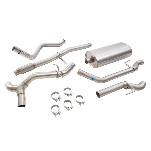 6.2L Short Wheelbase Cat-Back Dual Exit Exhaust Upgrade System