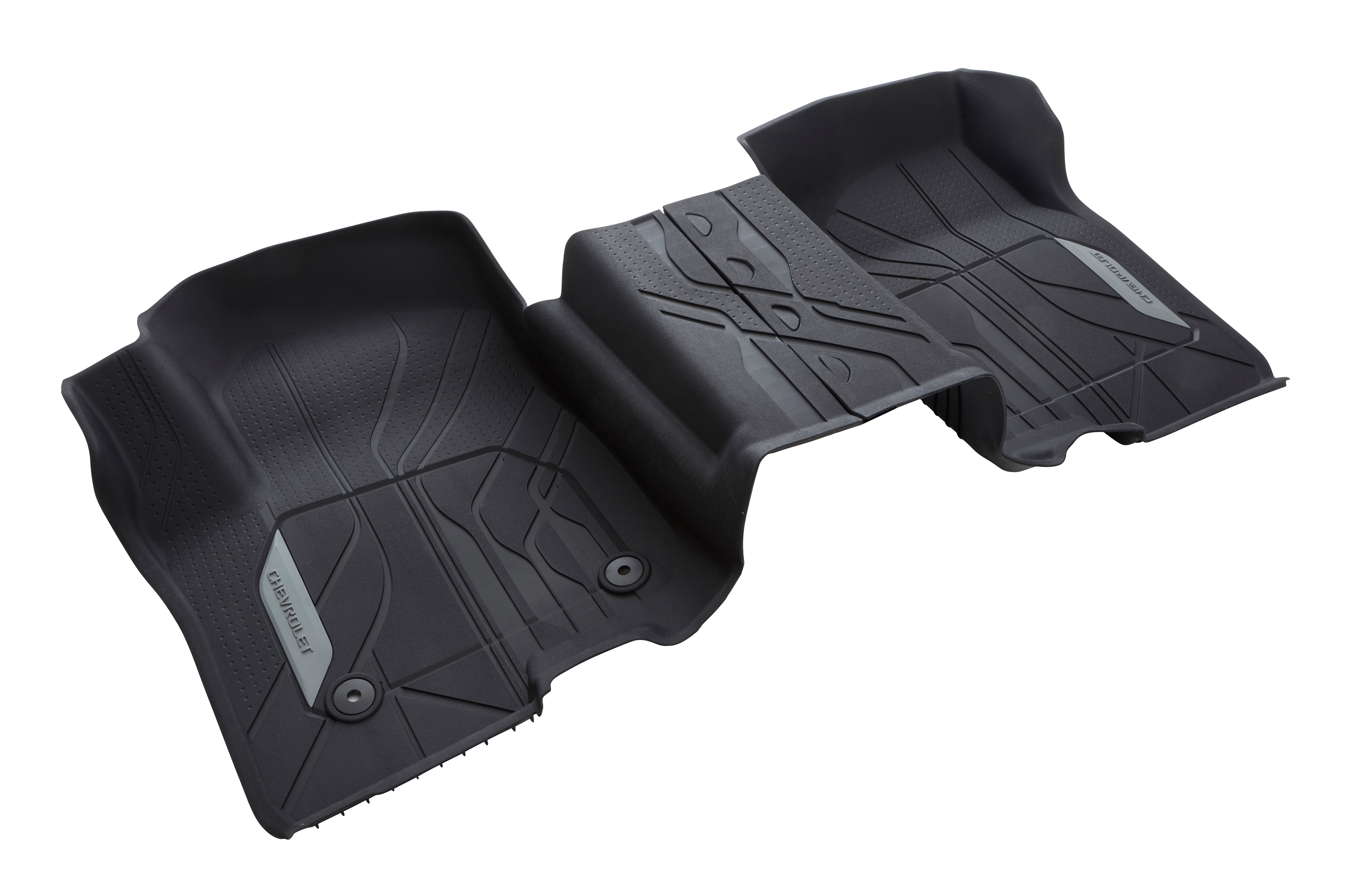 Chevrolet First-Row Premium All-Weather Floor Liners in Jet