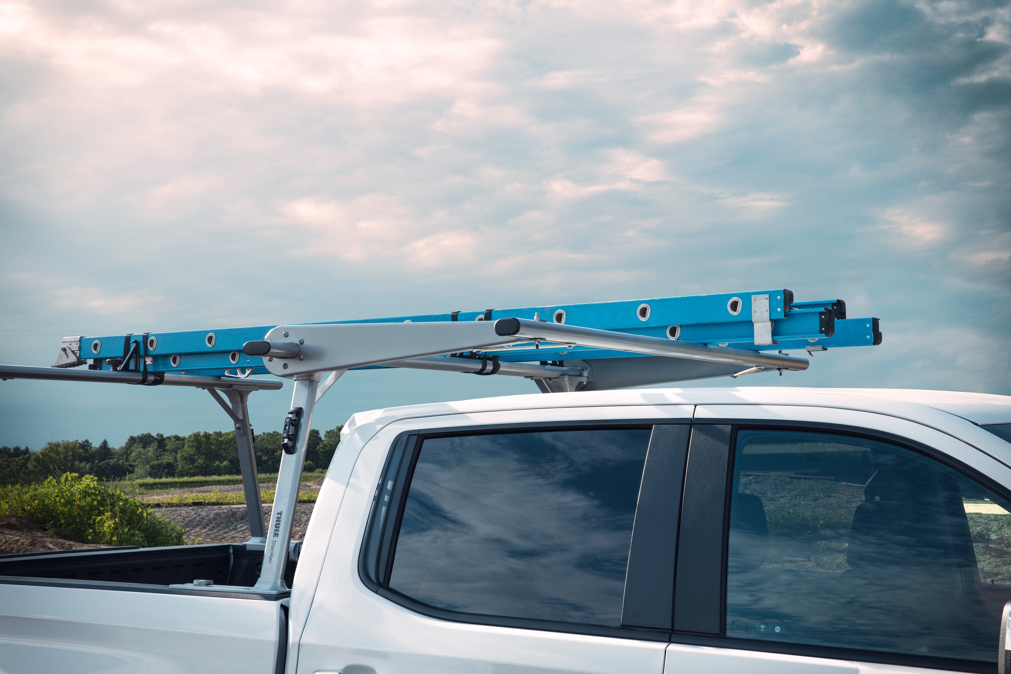 Cantilever Cab-Over Aluminum Ladder Rack Extension by TracRac® a division of Thule® - Associated Accessories/