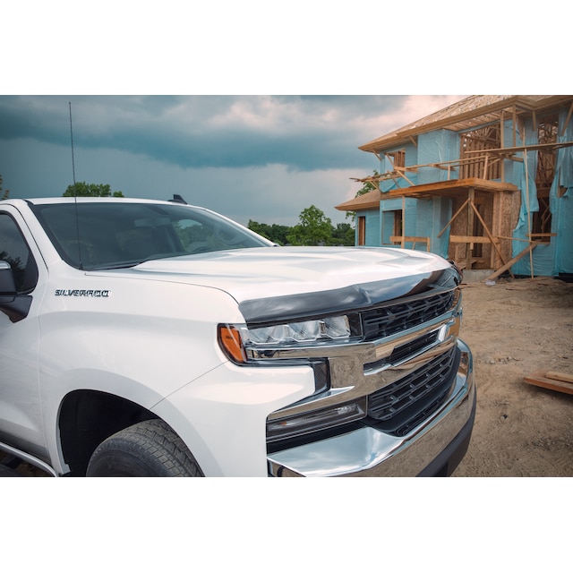 Hood Deflector in Dark Smoke by EGR® – Associated Accessories