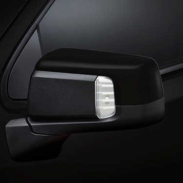 Outside Rearview Mirror Covers in Black