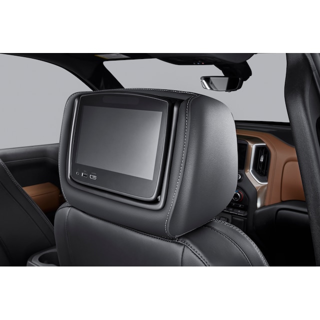Rear Seat Infotainment System with DVD Player in Jet Black Vinyl
