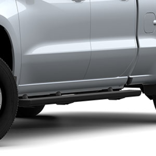 Double Cab Work Step Assist Steps in Black