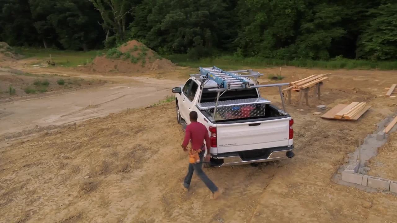 Chevrolet Cantilever Cab-Over Aluminum Ladder Rack Extension