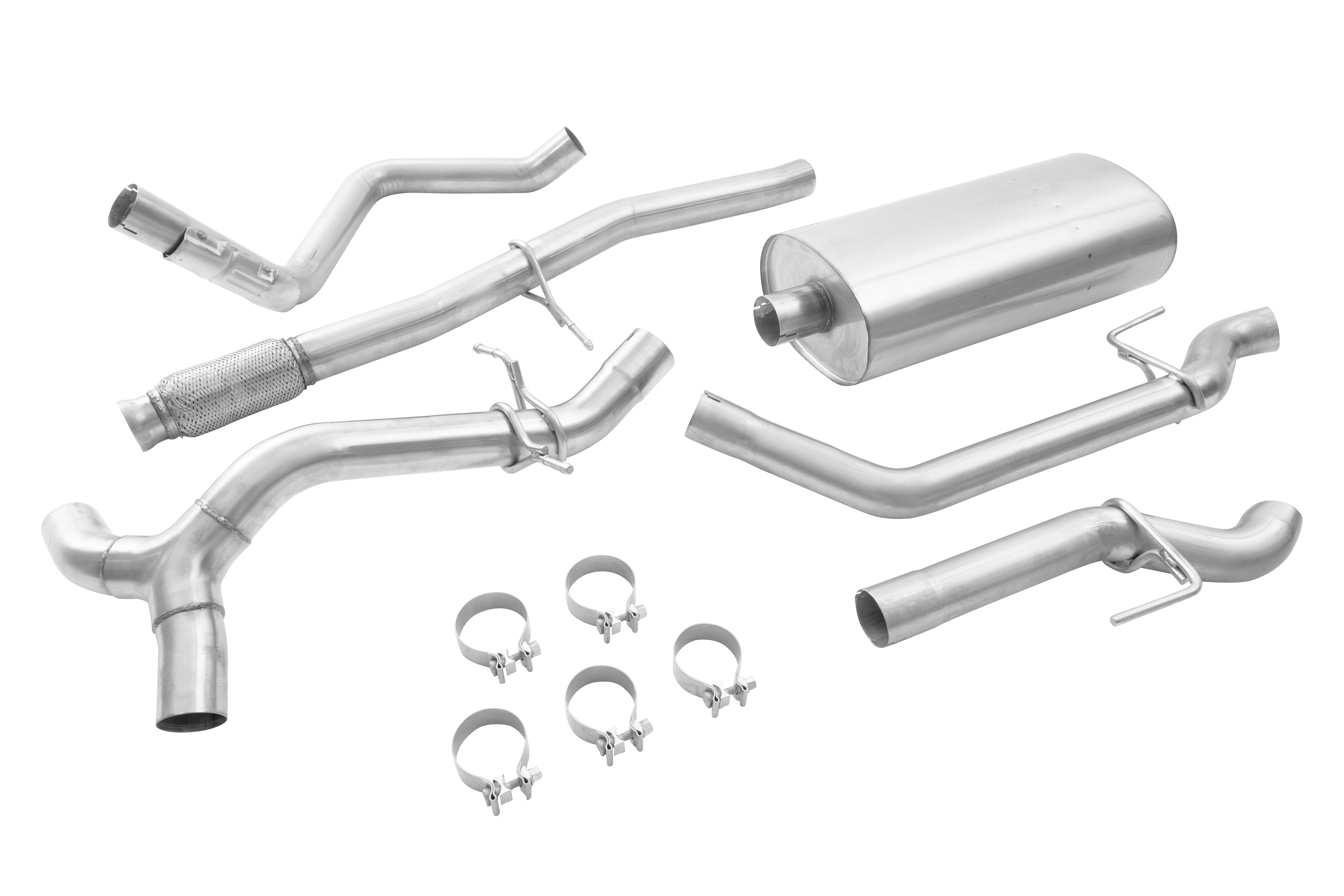 6.2L Long Wheelbase Cat-Back Dual Exit Exhaust Upgrade System