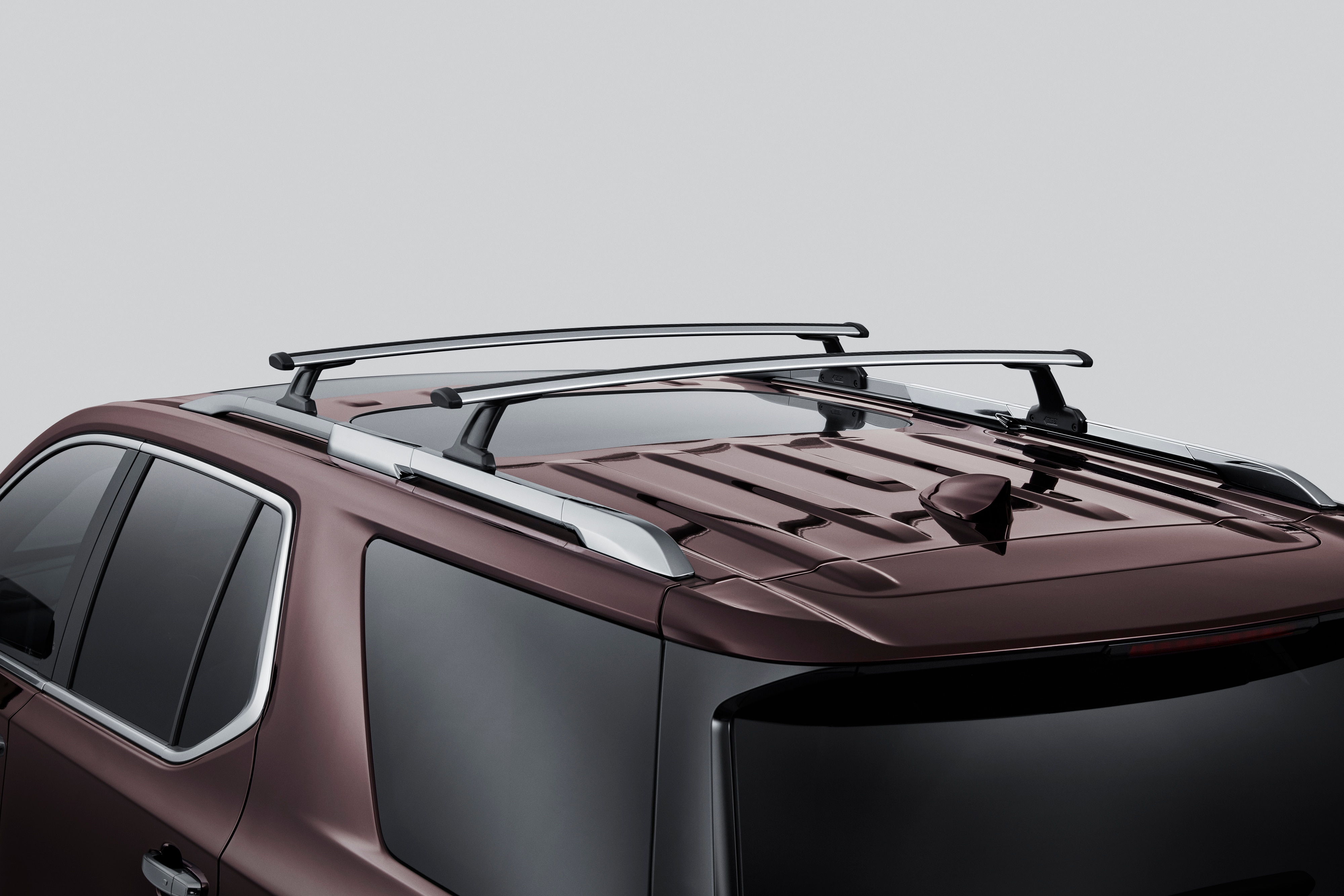 Roof Rack Cross Rails Package in Silver