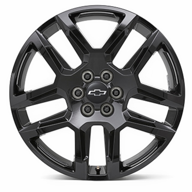 20 x 8-Inch 5-Split-Spoke Wheel Package in Gloss Black