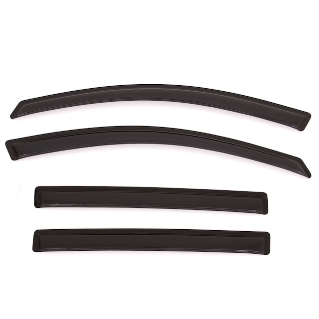Low-Profile Front and Rear In-Channel Side Window Deflector in Smoke Black by LUND® - Associated Accessories