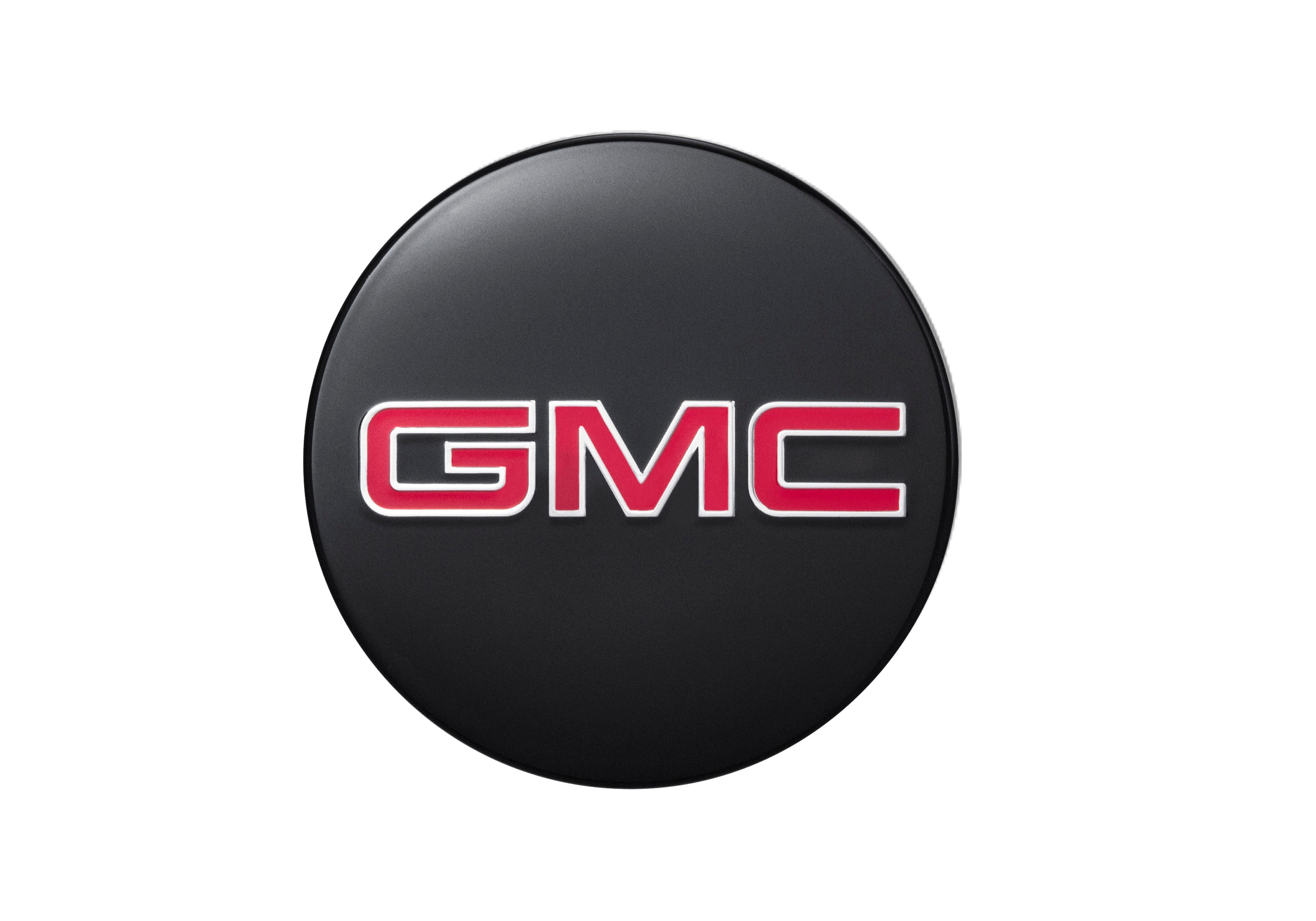 Center Cap in Black with GMC Logo