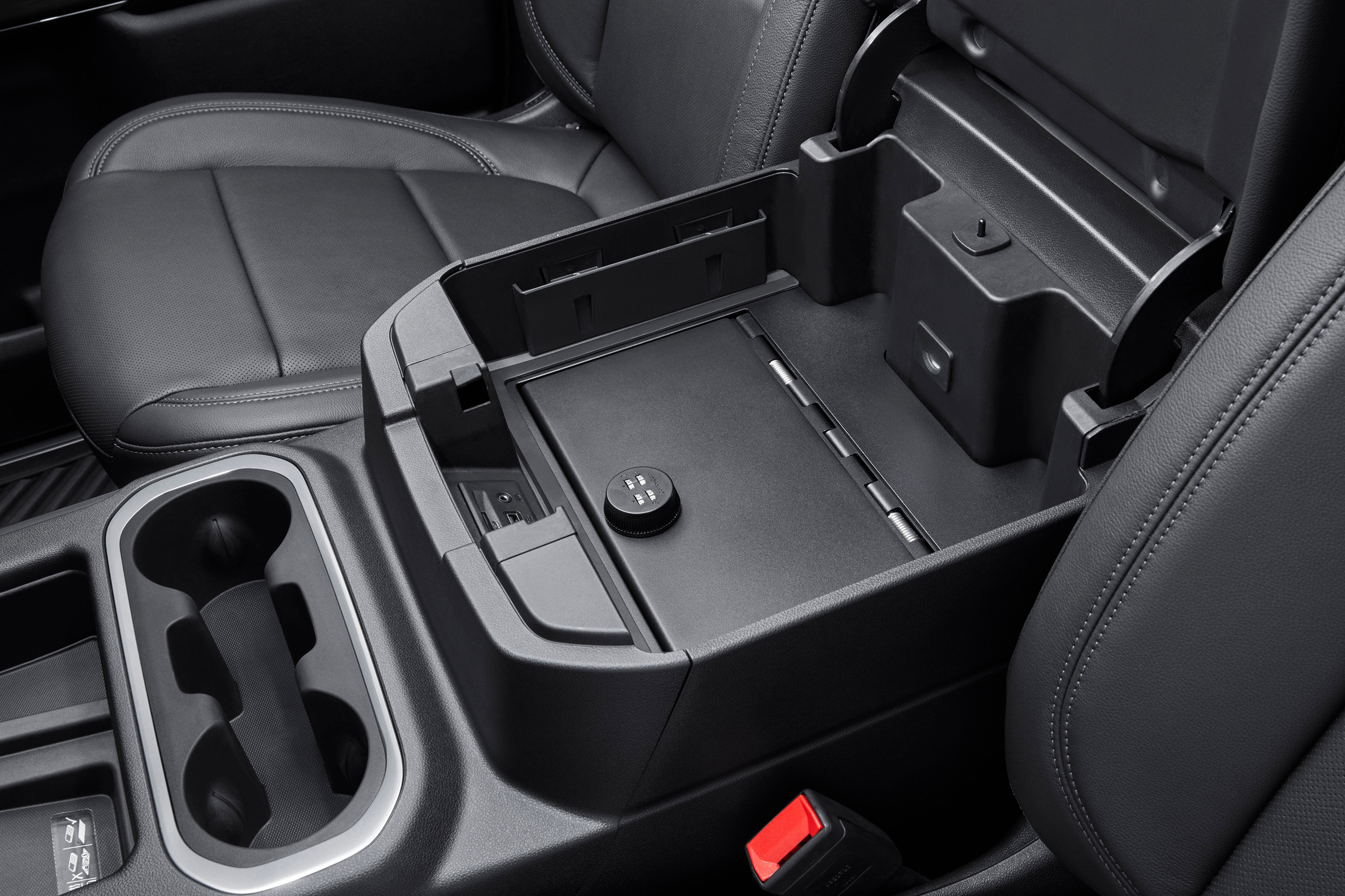 Console-Mounted Safe