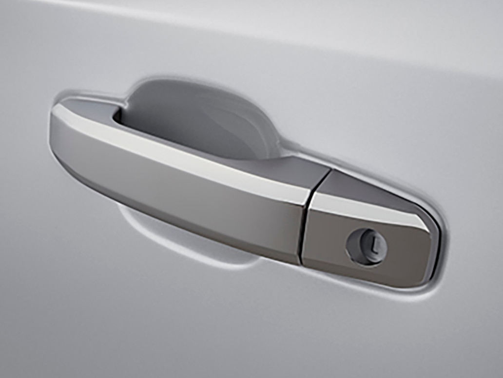 Front Exterior Door Handle Set in Chrome